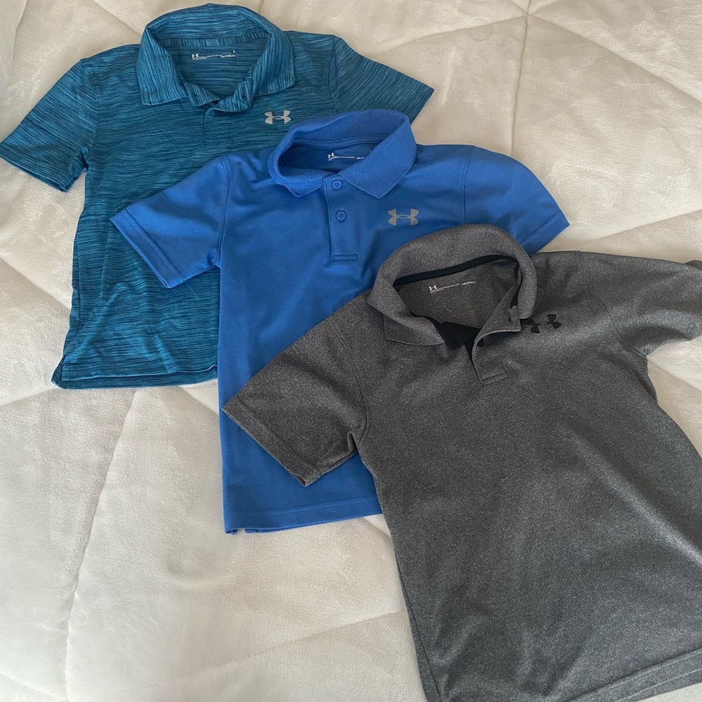 Under Armor Heatgear collared shirt bundle